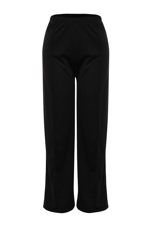 Trendyol Trendyol Curve Plus Size Pants - Black - Slim