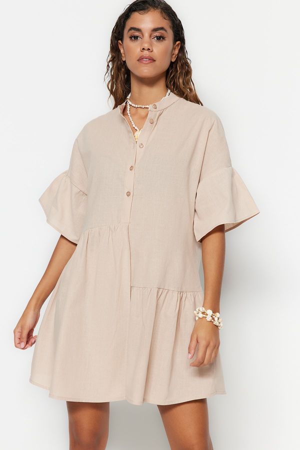 Trendyol Trendyol Dress - Beige - Smock dress