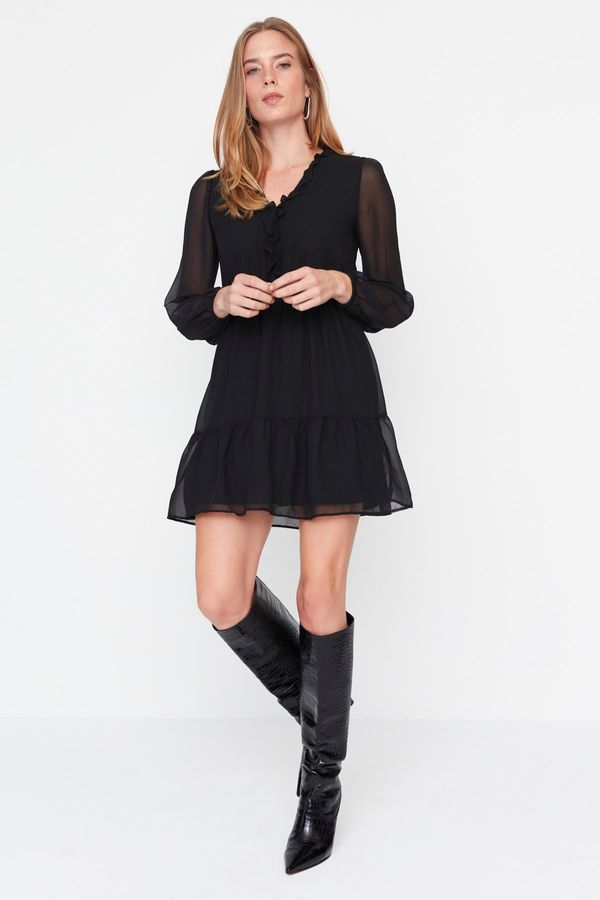 Trendyol Trendyol Dress - Black - A-line