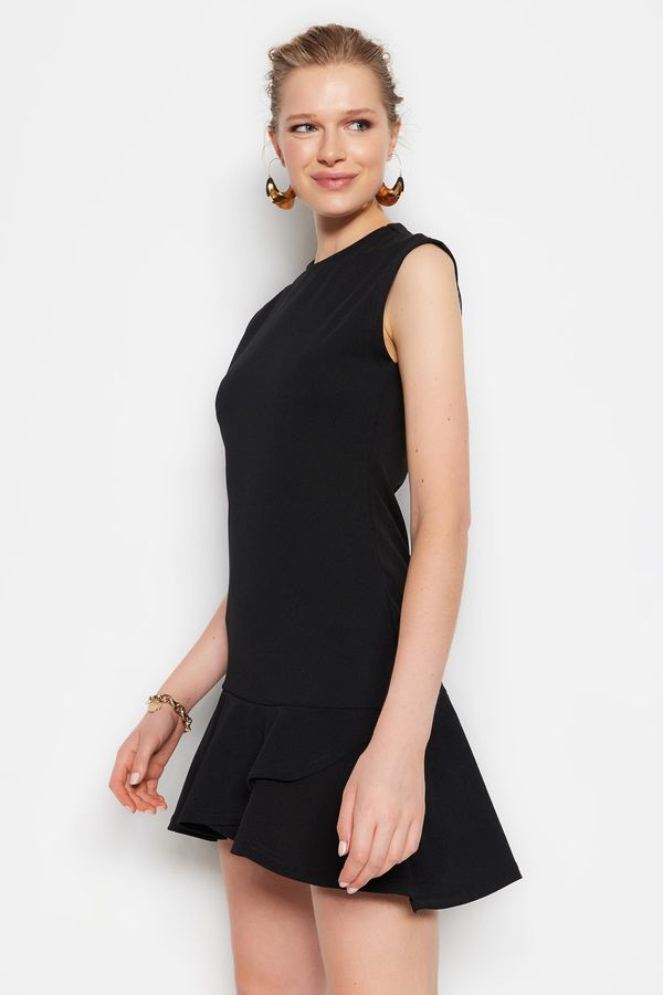 Trendyol Trendyol Dress - Black - Ruffle both