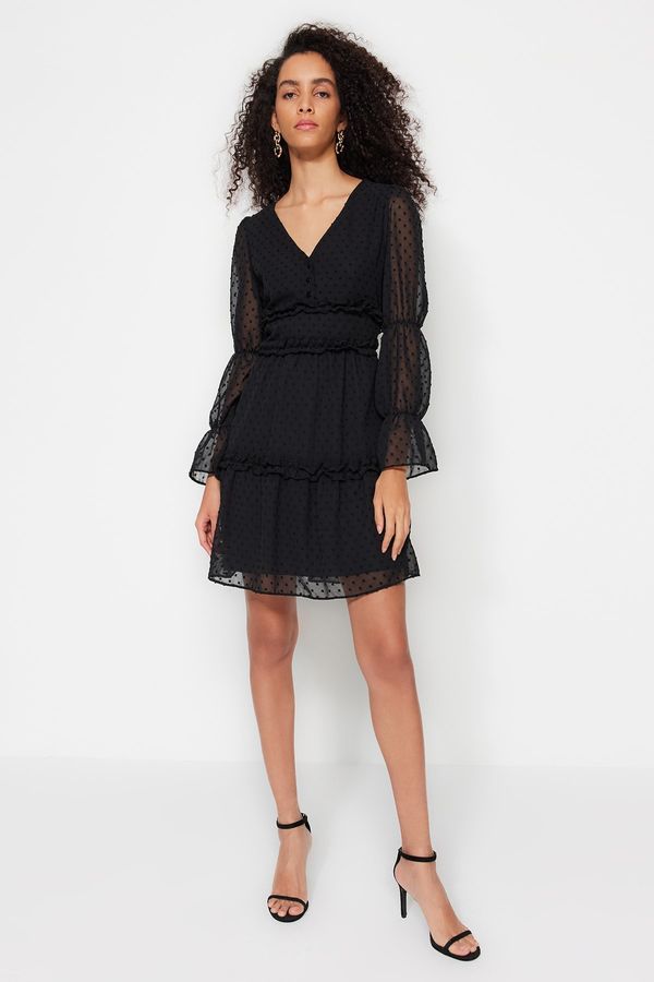 Trendyol Trendyol Dress - Black - Skater