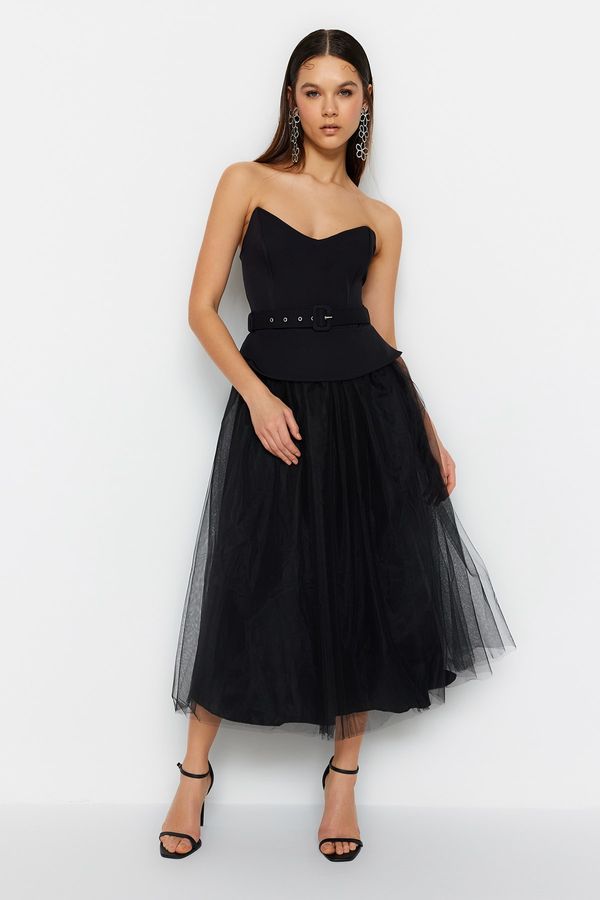 Trendyol Trendyol Dress - Black - Skater