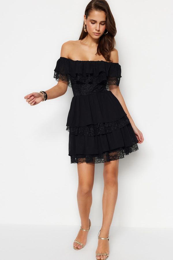 Trendyol Trendyol Dress - Black - Skater