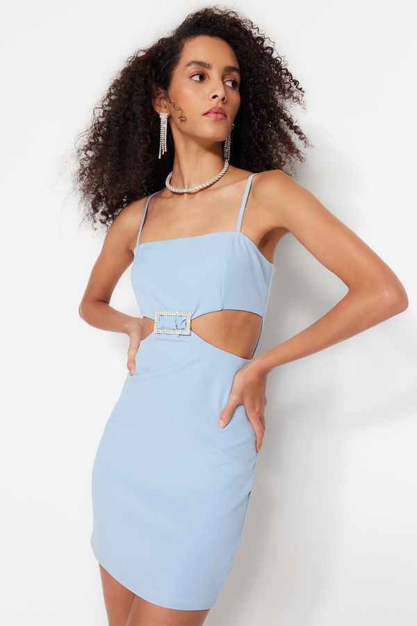 Trendyol Trendyol Dress - Blue - Bodycon