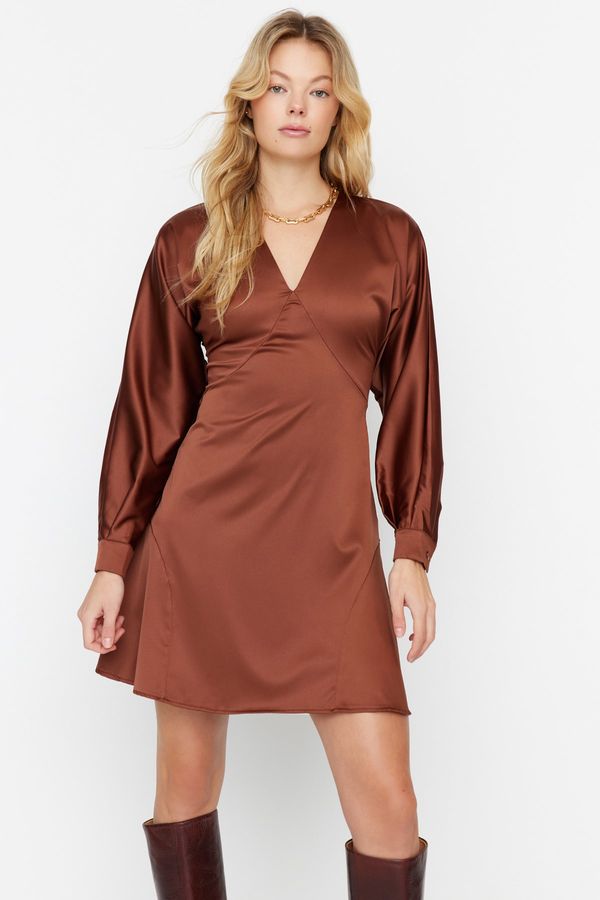 Trendyol Trendyol Dress - Brown - A-line