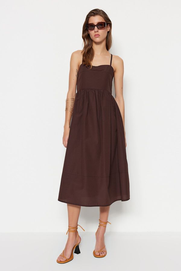 Trendyol Trendyol Dress - Brown - A-line