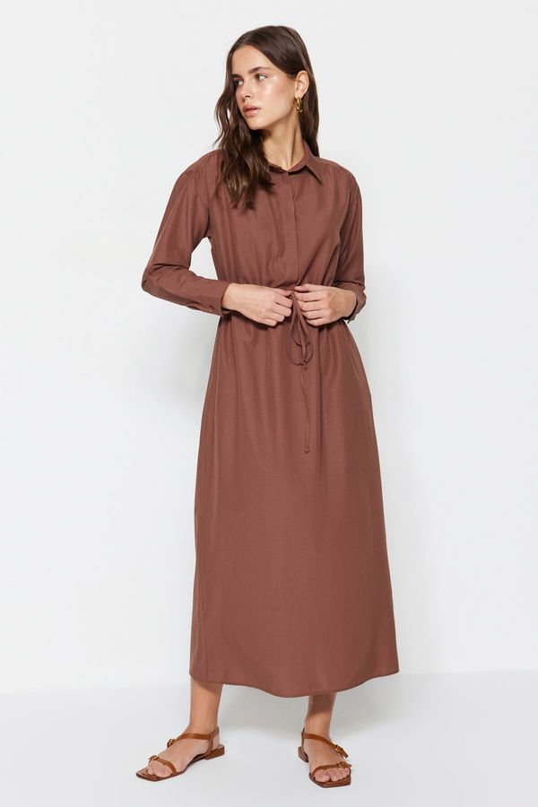Trendyol Trendyol Dress - Brown - Basic