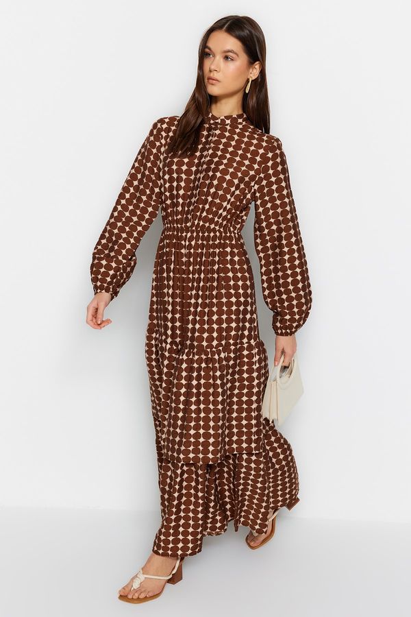 Trendyol Trendyol Dress - Brown - Basic