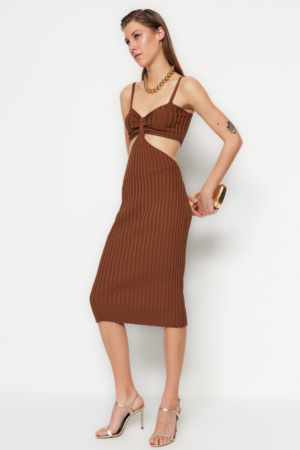 Trendyol Trendyol Dress - Brown - Bodycon