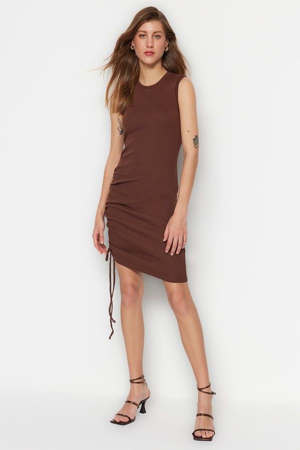 Trendyol Trendyol Dress - Brown - Bodycon