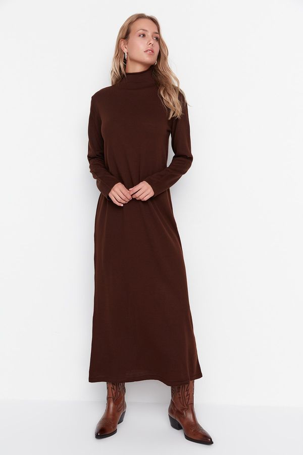 Trendyol Trendyol Dress - Brown - Shift