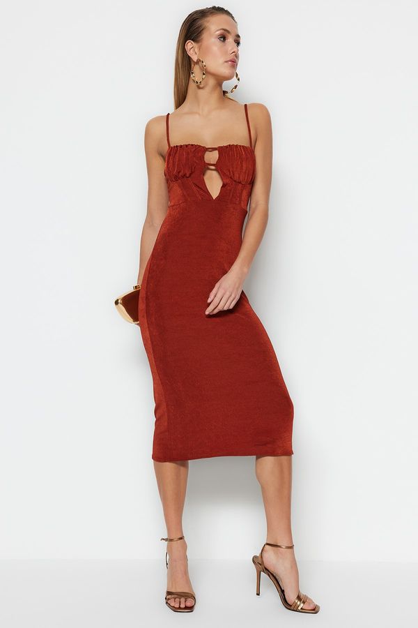 Trendyol Trendyol Dress - Brown - Shift