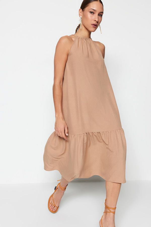 Trendyol Trendyol Dress - Brown - Shift