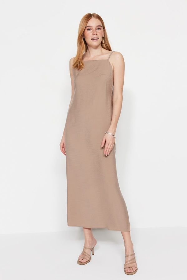 Trendyol Trendyol Dress - Brown - Shift