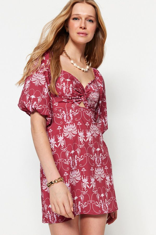 Trendyol Trendyol Dress - Burgundy - A-line