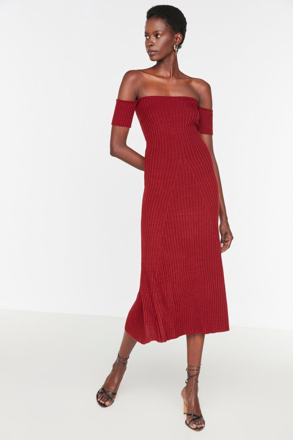 Trendyol Trendyol Dress - Burgundy - A-line