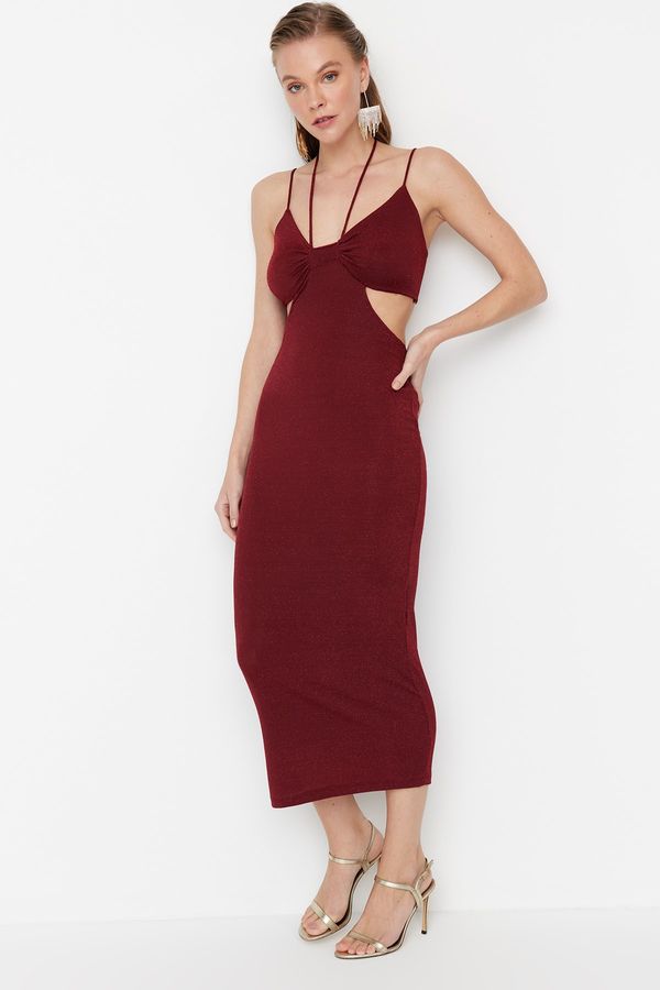 Trendyol Trendyol Dress - Burgundy - Bodycon