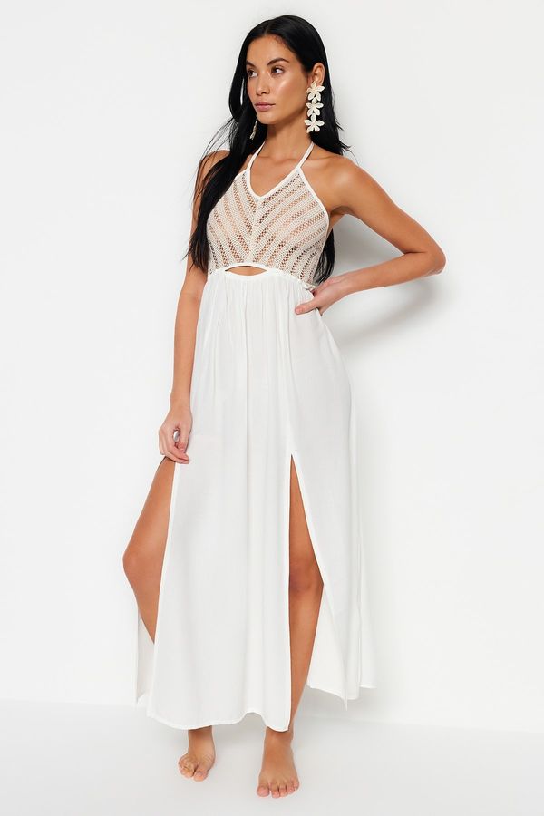 Trendyol Trendyol Dress - Ecru - A-line