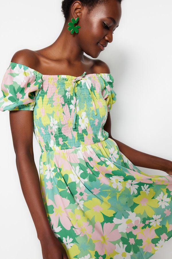 Trendyol Trendyol Dress - Green - A-line