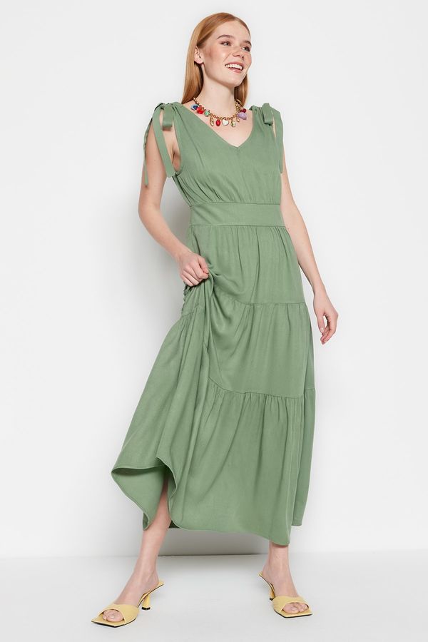 Trendyol Trendyol Dress - Khaki - A-line