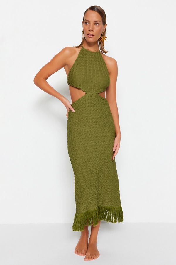 Trendyol Trendyol Dress - Khaki - Bodycon