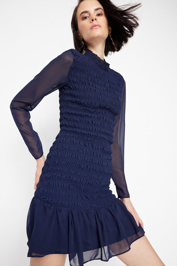 Trendyol Trendyol Dress - Navy blue - Bodycon