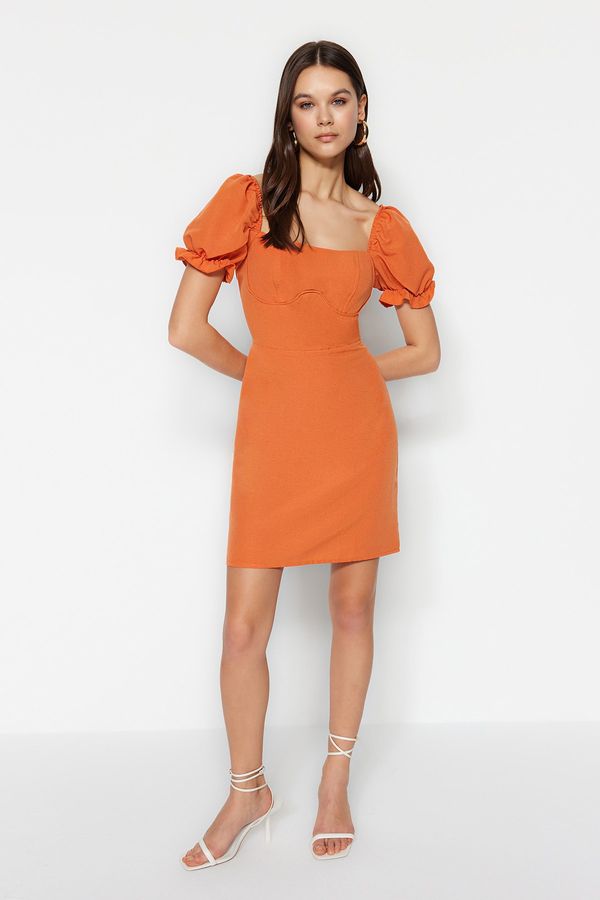 Trendyol Trendyol Dress - Orange - A-line