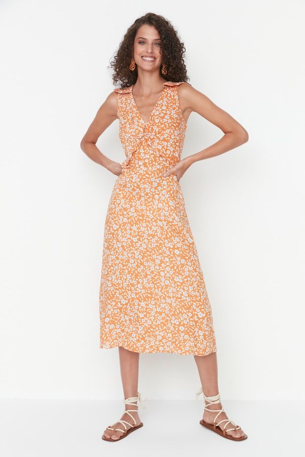 Trendyol Trendyol Dress - Orange - Basic