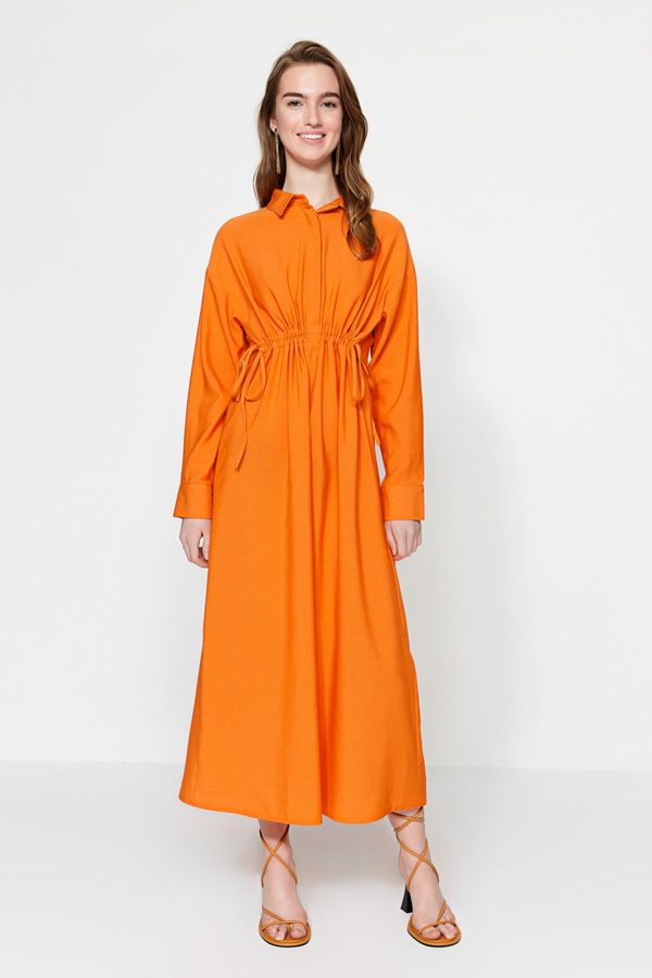 Trendyol Trendyol Dress - Orange - Basic