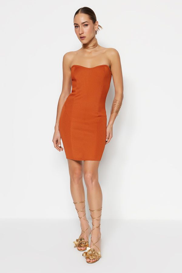 Trendyol Trendyol Dress - Orange - Bodycon