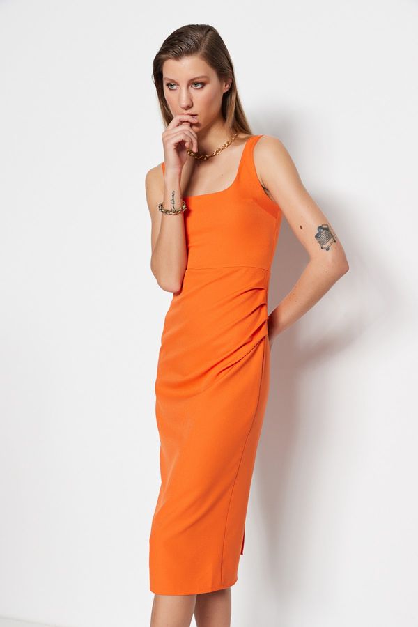 Trendyol Trendyol Dress - Orange - Bodycon