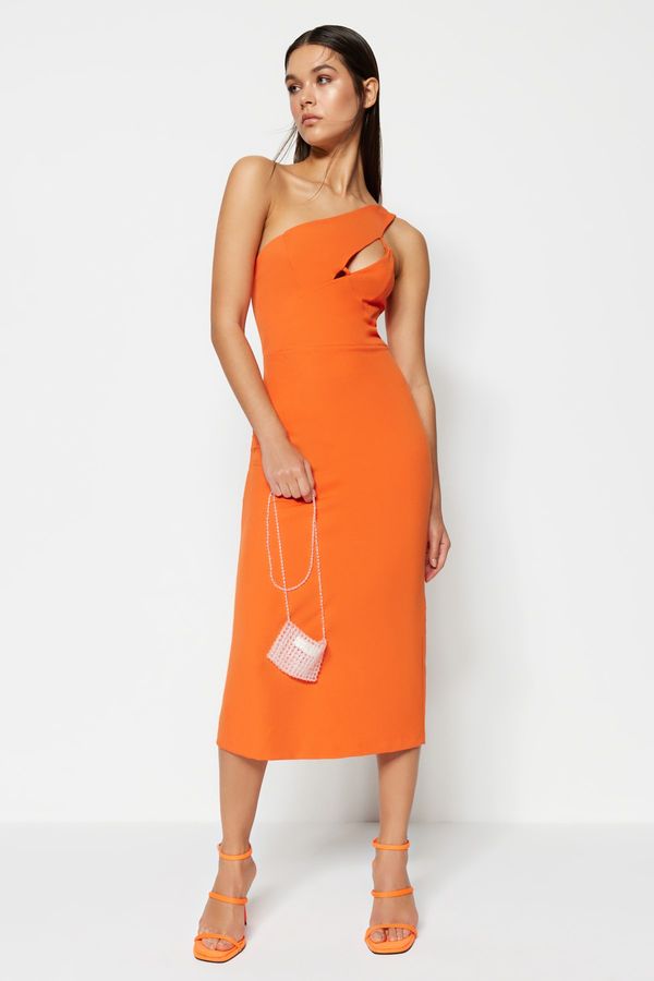 Trendyol Trendyol Dress - Orange - Bodycon