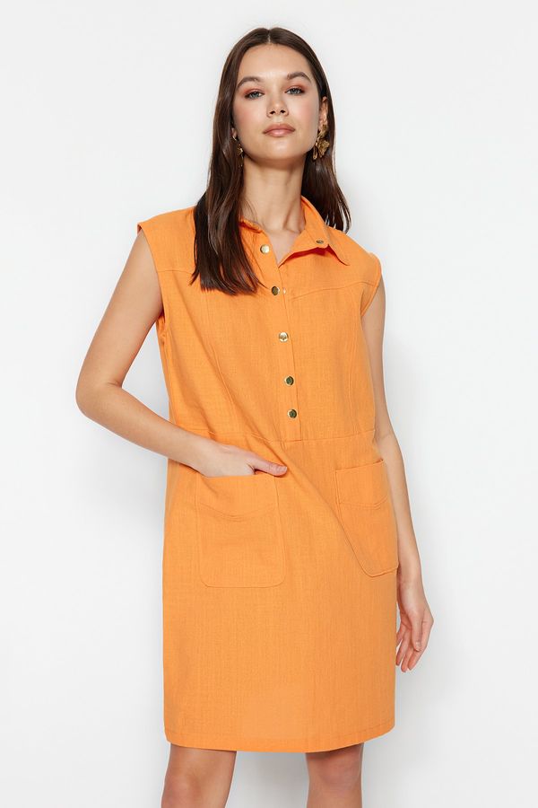 Trendyol Trendyol Dress - Orange - Shift