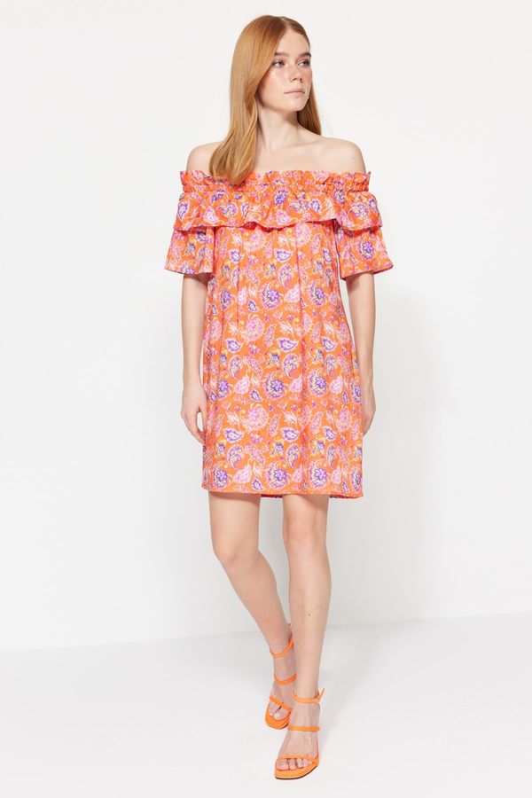 Trendyol Trendyol Dress - Orange - Shift