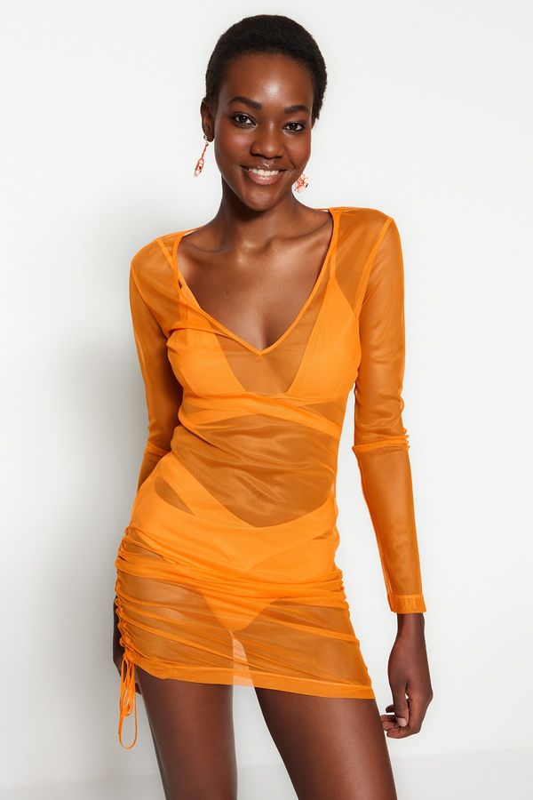 Trendyol Trendyol Dress - Orange - Shift