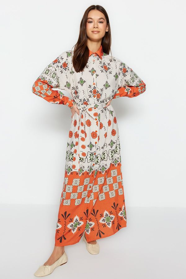 Trendyol Trendyol Dress - Orange - Shirt dress