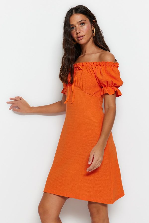 Trendyol Trendyol Dress - Orange - Skater