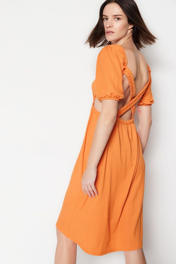 Trendyol Trendyol Dress - Orange - Skater