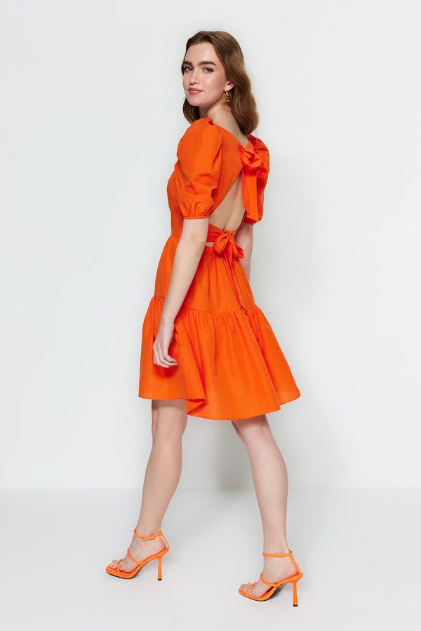 Trendyol Trendyol Dress - Orange - Skater