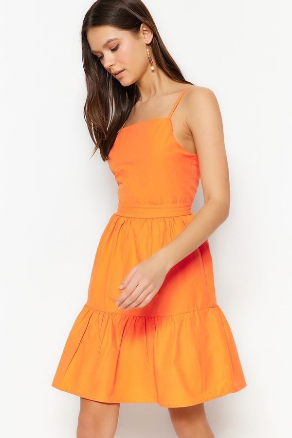 Trendyol Trendyol Dress - Orange - Skater