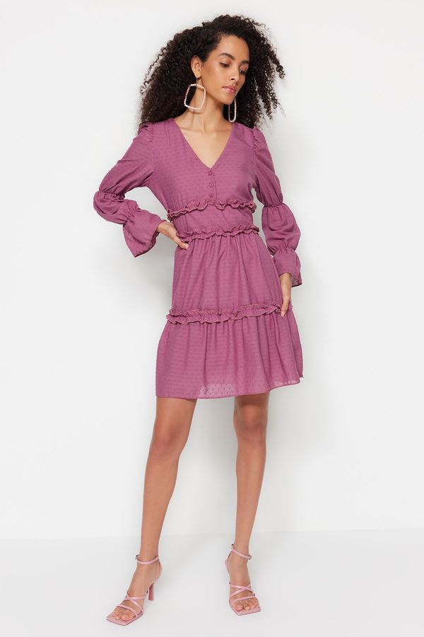 Trendyol Trendyol Dress - Pink - Skater