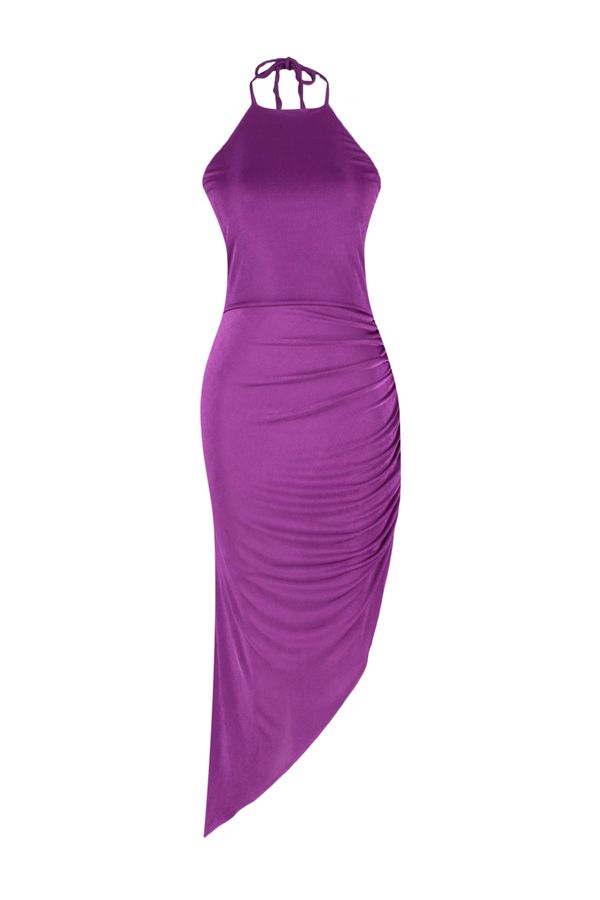 Trendyol Trendyol Dress - Purple - Asymmetric