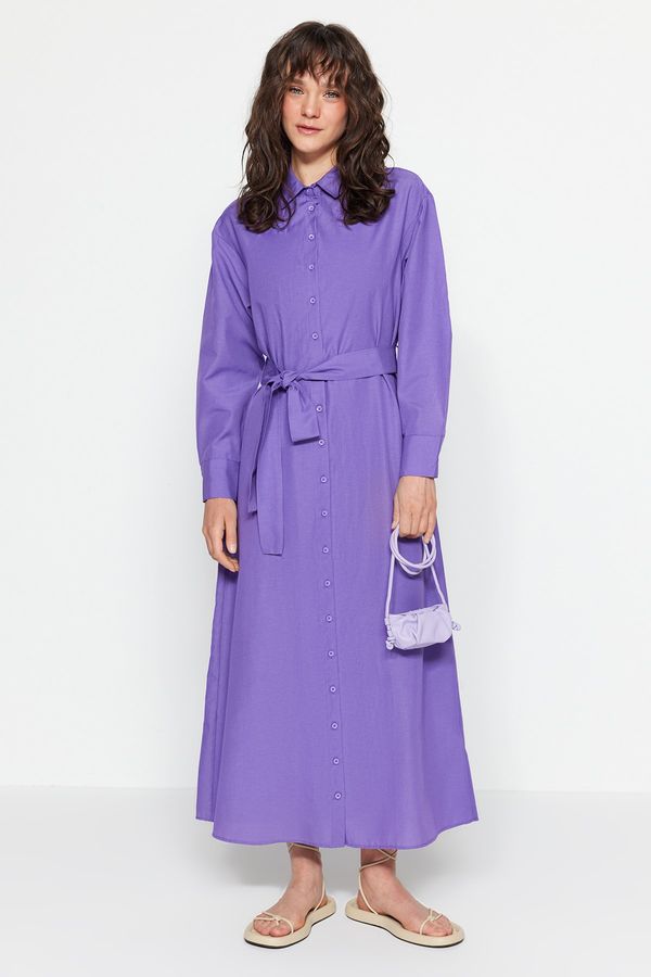Trendyol Trendyol Dress - Purple - Shirt dress