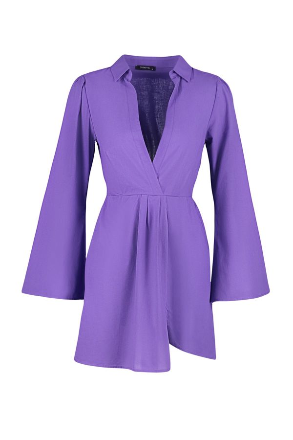 Trendyol Trendyol Dress - Purple - Shirt dress