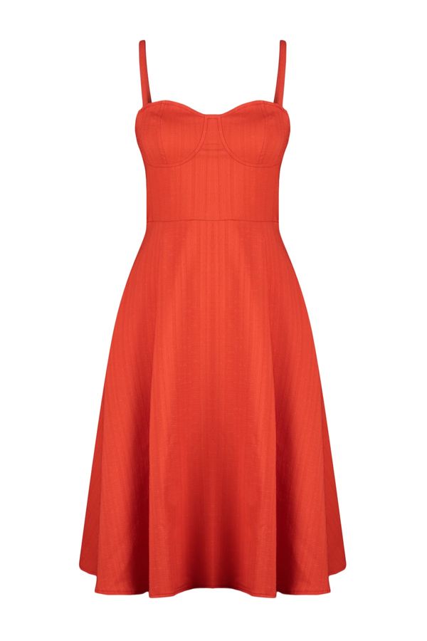 Trendyol Trendyol Dress - Red - Skater