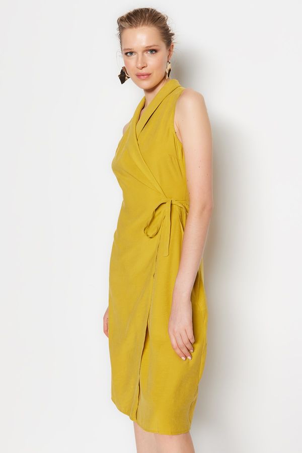 Trendyol Trendyol Dress - Yellow - Double-breasted