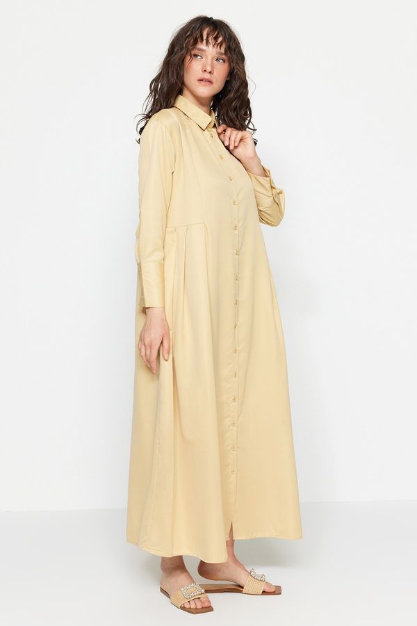 Trendyol Trendyol Dress - Yellow - Shirt dress