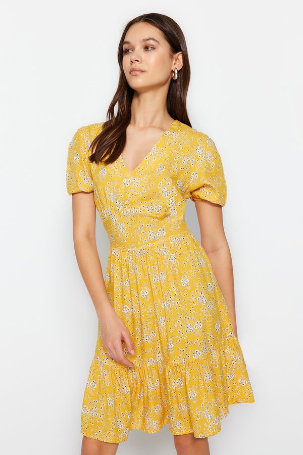 Trendyol Trendyol Dress - Yellow - Skater