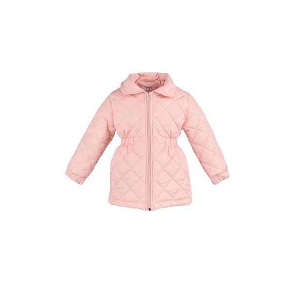 Trendyol Trendyol Dried Rose Collar Detailed Girls' Quilted Coat