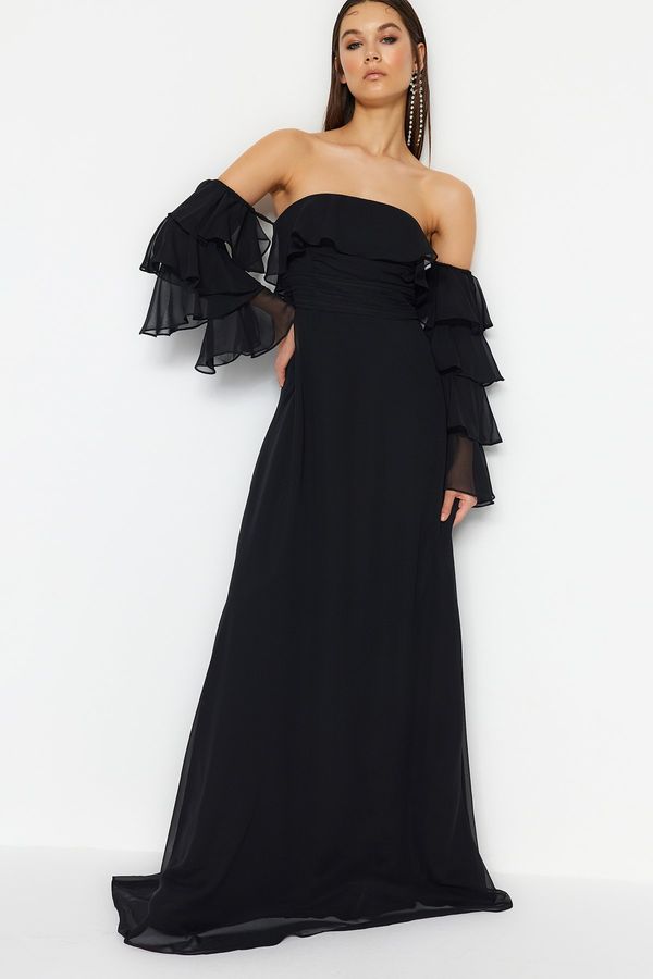 Trendyol Trendyol Evening & Prom Dress - Black - A-line